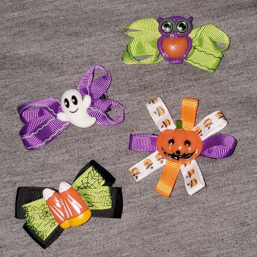 Cute Halloween bows
